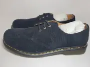 Mens Dr. Martens 1461 Dutchess Corduroy Oxford Shoes Black #27770001 Size 14