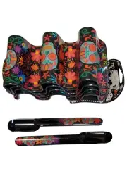 PREPARA Day Of The Dead Multi Taco Holder Spoon~7 PC Set ~ Dia De Los Muertos