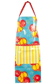 Adult Apron Bule Apples--BEN-BEA3-APB