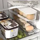 Automatic Rolling Egg Box Refrigerator Door Storage Household Anti-drop Sliding