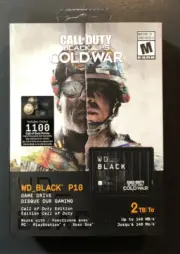 WD Black P10 Game Drive 2TB HDD [ Call of Duty Black Ops Cold War Edition ] NEW