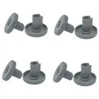 8 PCS Dishwasher Basket Wheel for Favorit Privileg Washer Spare Parts Accessorie