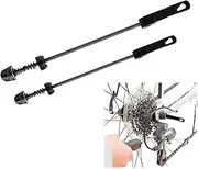 Bicycles Skewer Lever, Wheel Hub Front and Rear Skewers, Quick Release Bicycle Centre, Secure Locking Mechanism Accessories for Wheel Modifications, Repair Conversions