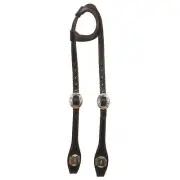 HILASON Western Horse Leather One Ear Headstall Tack Plain | Horse Headstall |