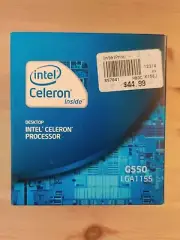 New Intel Celeron Dual-Core G550 LGA 1155 2.6GHz 2MB cache Desktop CPU SR061