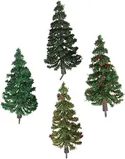Mini Tree Model Accessories for Sand Table Mini Scene Layout Nylon Material Random Style