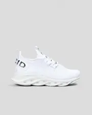 [Lucid] Lucid Boys' Stratford Shoes in White/Black Size 05 05 White/Black