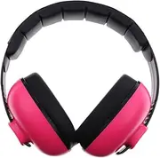 yuksok Baby Ear Muff Defenders Noise Reduction Comfort Festival, Rose, as described