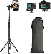 Portable 55" Wireless Remote Selfie Stick Tripod Phone Stand For iPhone Samsung