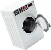 ibasenice Doll House Mini Washing Machine 1:12 Scale Miniature Washer Dryer for Home Decor