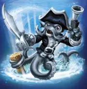 Skylanders Swap Force Dark Wash Buckler NFC Card FREE SHIPPING
