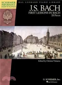 在飛比找三民網路書店優惠-J. S. Bach First Lessons in Ba