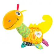 Lamaze Mini Dino 13cm Textured Baby Activity Toy Teether w/ Rattle/Crinkle 0m+