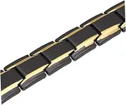 FOMIYES Bracelet for Men Titanium Steel Bracelets Men Hand Chain Men Bangles Black
