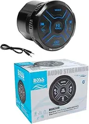 1 x Multimedia Player Audio Systems MGR250B Marine Gauge Digital Media Receiver Audio Streaming Built-in Bluetooth Waterproof Boat Sea