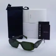 New PRADA PR17WS 19Z1I0 Transparent Bottle Green/Dark Green 49-20-145 Sunglasses