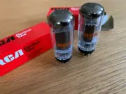 RCA 6V6GTA DUET~ORIGINAL VINTAGE NEW OLD STOCK TUBES~IN ORIGINAL BOXES~RARE