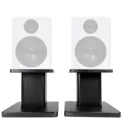 Rockville 8” Black Studio Monitor Speaker Stands For Rockville APM6W