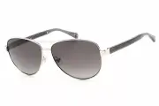 KATE SPADE FARA /S 010/WJ Sunglasses Palladium Silver Frame Grey Gradient