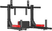 Pull up Bar Adjustable Wall Mounted Women Men Easy to Install Station Chin up Bar for Gym Fitness Upper Body Workout Home