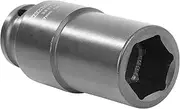 OEMTOOLS 25279 27mm Crank Bolt Socket, Heavy Duty Harmonic Balancer Socket for Stubborn Bolts, 27mm Impact Socket 1/2 Drive Crank Bolt Removal Tool