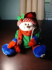 12" Christmas Plush Snowman