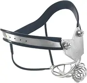 SAHOOSAFETY Hollow Design Penis Cage Chastity Pants Metal SM Chastity Cage Men Chastity Belt SM Bondage Cock Cage For Men(90-100cm)