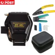 Handheld Fiber Optical Cleaver DY-60C FTTH Tool Set Leather Cable Pigtail Cutter