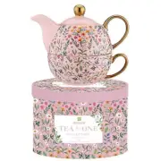 NEW Ashdene Flowering Fields Tea For One Pink