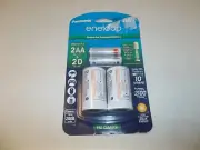 Panasonic Eneloop AA 1.5V 2000mAh Rechargeable Ni-MH Battery, 2-Pack