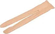 [MOBUTOFU] Skating Warm Tights for Women Thick Washable Stocking with Buckles Comfortable Elastic Belt for Dance and Ice Activities Costume Accessory for Skating Athletes Beige