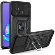 For Telstra ZTE Blade A51 A52 Pro A53 Shockproof Case Metal Ring Kickstand Cover
