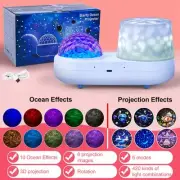Romantic Light Projector Ocean Projector Water Effect Plug In Night Light Pro