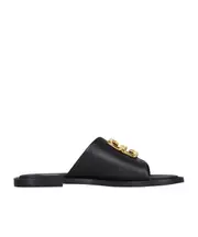 Givenchy 4G Liquid Flat Slides 35,36,37.5,37,38.5,38,39,40,36.5,42 black