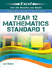 Excel Study Guide Year 12 Mathematics Standard 1