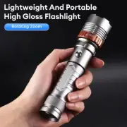 Most Powerful 2500000LM LED Super Bright Tactical Torch Rechargeable Flashlight