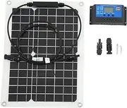 30W 18V Output Monocrystal Solar Cell Panel Controller Kit for Automobile Houseboat