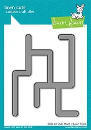 Lawn Fawn Lawn Cuts Die Slide on Over Maze