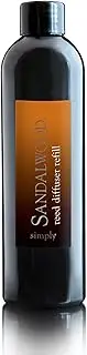 Simply Sandalwood Reed Diffuser Refill - 200ml, Australian Made & Owned, Cruelty Free & Vegan, Phthalate-Free Fragrance, 100% Recycled & Recylable Packaging
