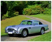 1964 ASTON MARTIN DB5 VANTAGE COUPE - 4"X5" PHOTOGRAPH