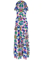 Borgo DE Nor Tatiana Floral-print Maxi Dress - Multicoloured - 12 (UK12 / M) 12 (UK12 / M)