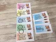 DIY - [PRINTED] Complete Set - Literacy Learning Resource Dolch SightWord Uncut