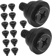 15pcs Shock Absorbing Hard Disk Mounting Screws Kit Vibration Dampening Screw Replacement for Secure Hard Drive Installation and Repair