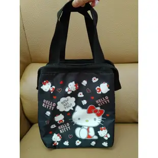 二手 Hello Kitty 保冷袋 正版授權 三麗鷗 時尚 實用 7-11 小七 聯名 集點 保溫袋 便當袋 袋子