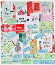 Christmas Scrapbook & Junk Journal Quotes, Papers Ephemera, 40 Plus Items, #7H