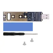 Aluminum M.2 NVME SSD to USB 3.1 Adapter for PCIe NVMe based M Key B+M Key SSD C