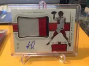 2018 national treasures rc auto patch #d/99 nic shimonek chargers