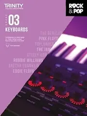Trinity College London Trinity Rock and Pop Keyboards Grade 3 Music Book