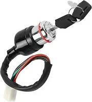 Ignition Switch Ignition Key Switch 6 Wires On Off Lock for 50cc 70cc 90cc 110cc 125cc ATV Quad Dirt Bike Motorbike Go Kart Motorcycle Motorcycle Ignition Switch Lock