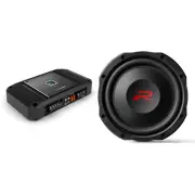 Alpine RS-W10D2 10" Shallow R-Series Sub w/ R2-A75M Mono Amp Bundle